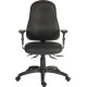Ergo Comfort Black Leather Wipe Clean Operator Chair